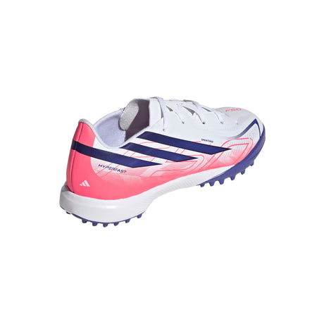 adidas F50 Hyperfast League Turf Youth Soccer Cleats - White/Purple - Best Buy Soccer