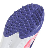 adidas F50 Hyperfast League Turf Youth Soccer Cleats - White/Purple - Best Buy Soccer