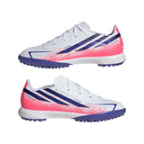 adidas F50 Hyperfast League Turf Youth Soccer Cleats - White/Purple - Best Buy Soccer