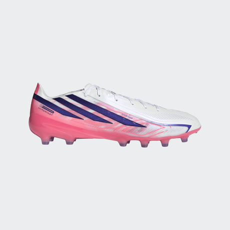 adidas F50 Hyperfast Pro Artificial Ground Men's Soccer Cleats - White/Purple - Best Buy Soccer