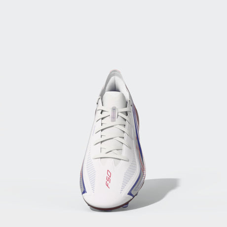 adidas F50 Hyperfast Pro Artificial Ground Men's Soccer Cleats - White/Purple - Best Buy Soccer