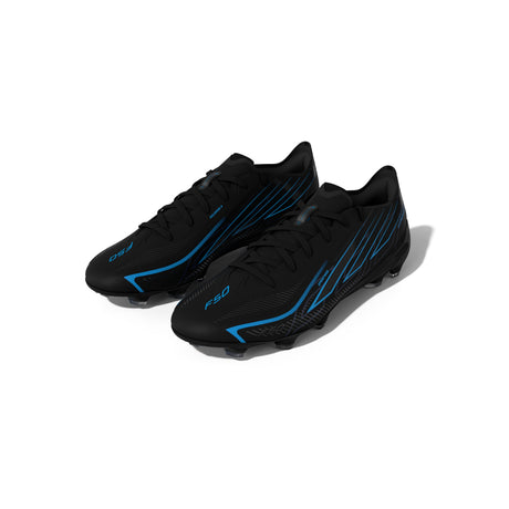 adidas F50 Hyperfast Pro Firm Ground Men's Soccer Cleats - Black/Black/Blue - Best Buy Soccer