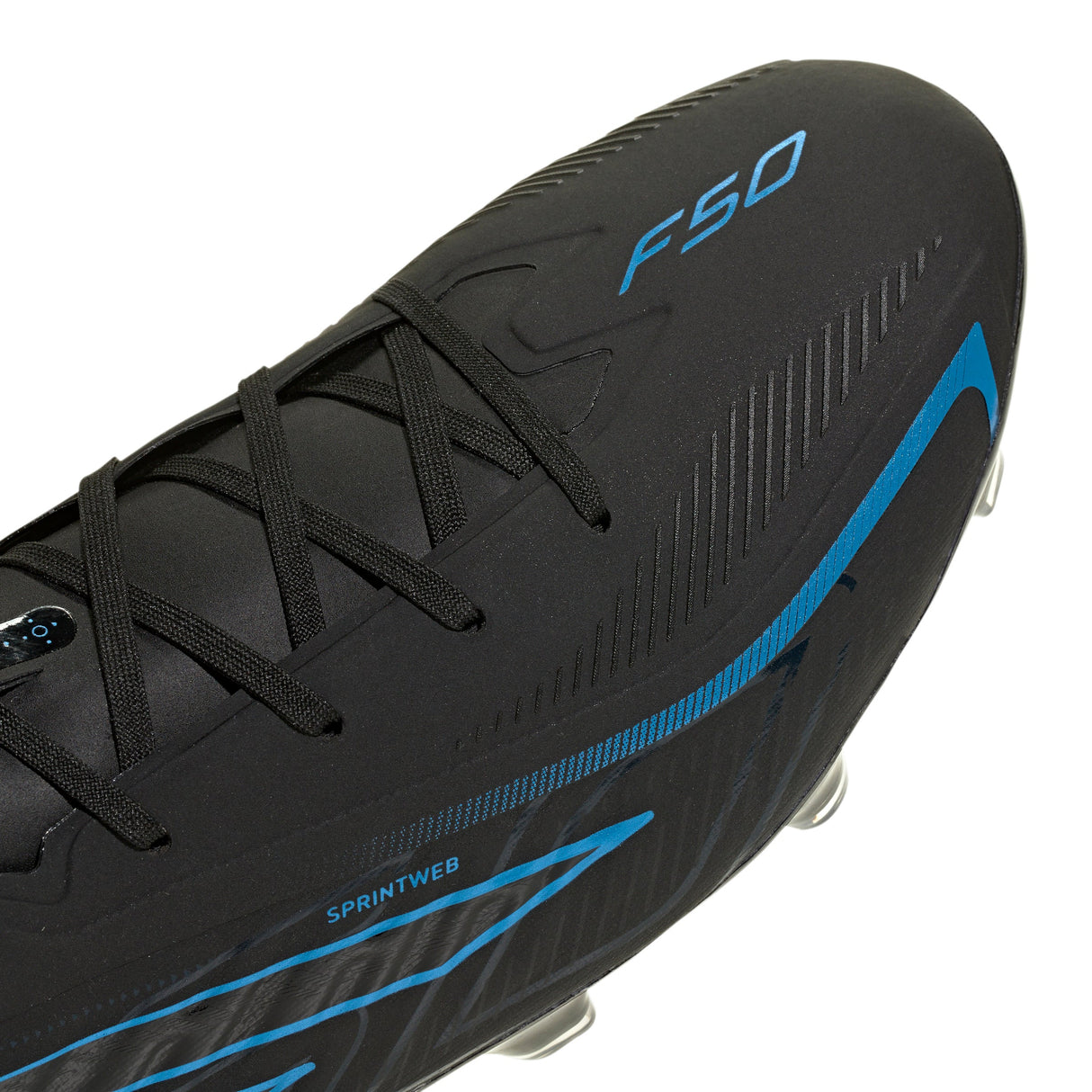 adidas F50 Hyperfast Pro Firm Ground Men's Soccer Cleats - Black/Black/Blue - Best Buy Soccer
