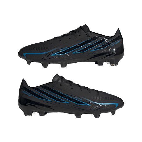 adidas F50 Hyperfast Pro Firm Ground Men's Soccer Cleats - Black/Black/Blue - Best Buy Soccer