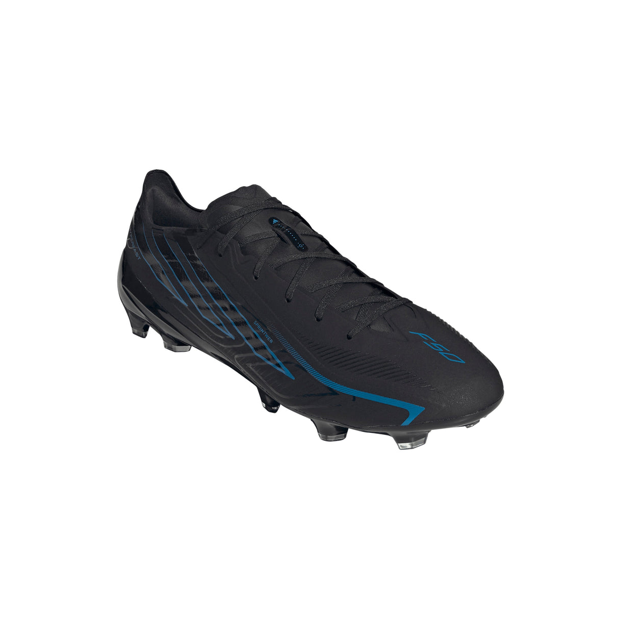adidas F50 Hyperfast Pro Firm Ground Men's Soccer Cleats - Black/Black/Blue - Best Buy Soccer