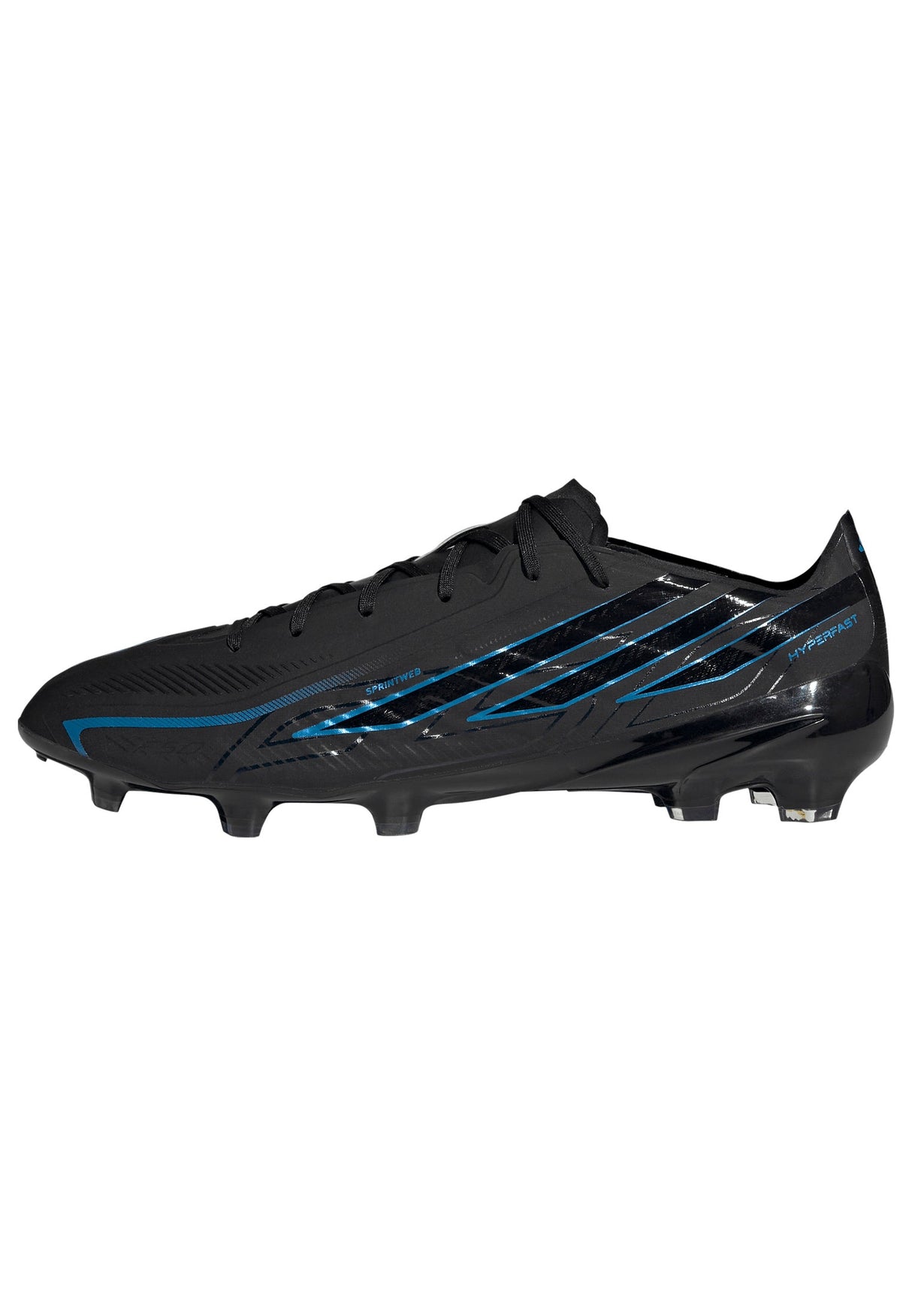 adidas F50 Hyperfast Pro Firm Ground Men's Soccer Cleats - Black/Black/Blue - Best Buy Soccer