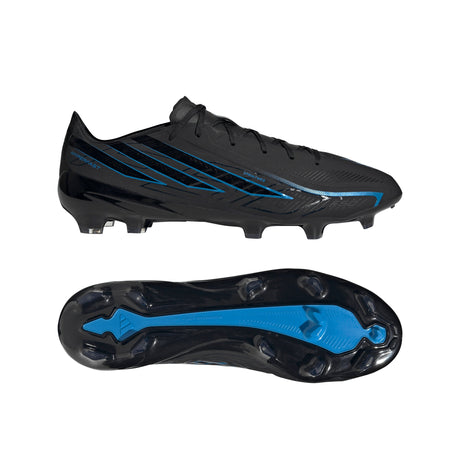 adidas F50 Hyperfast Pro Firm Ground Men's Soccer Cleats - Black/Black/Blue - Best Buy Soccer