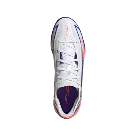 adidas F50 Hyperfast Pro Turf Men's Soccer Cleats - White/Purple - Best Buy Soccer