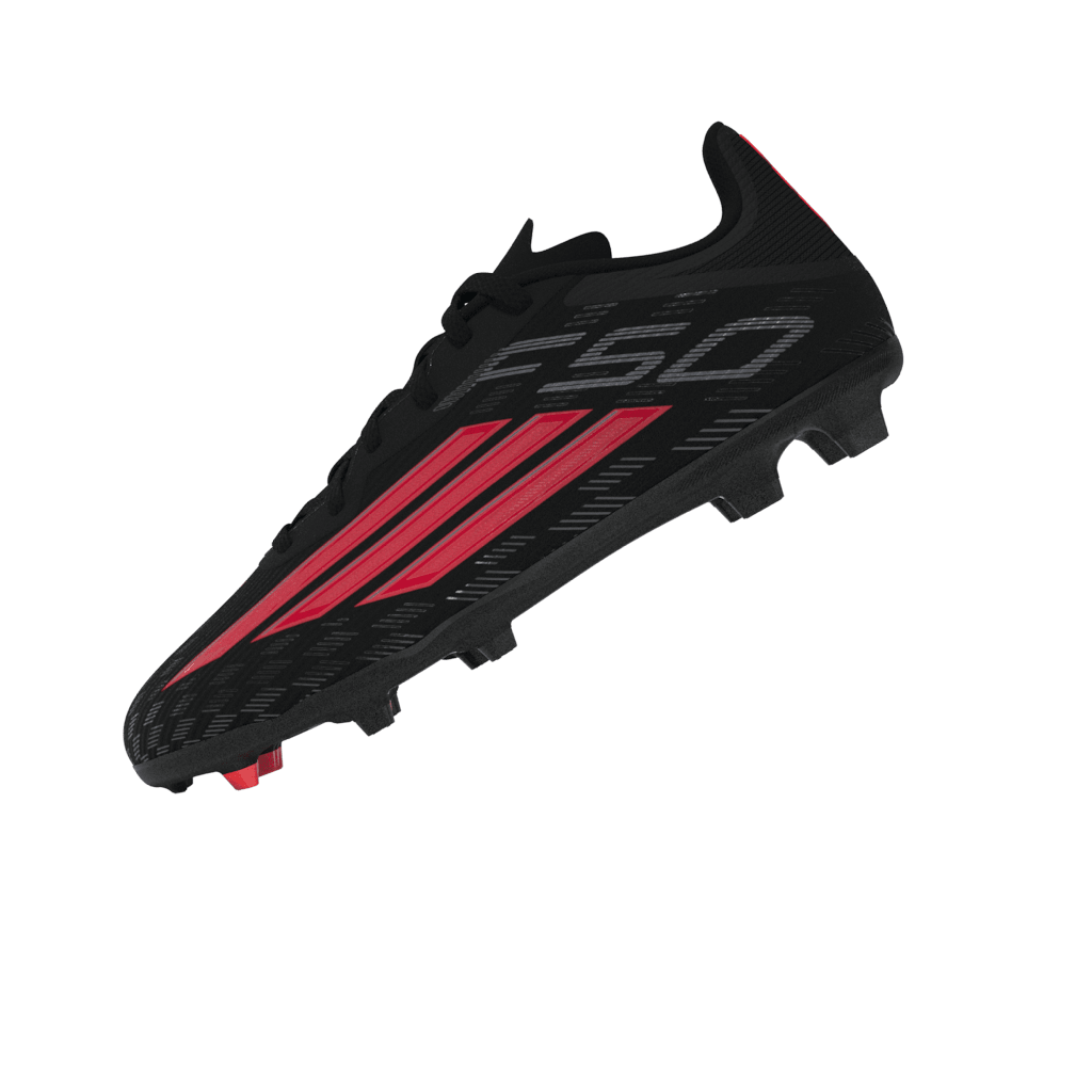 adidas F50 League FG/MG Firm Ground / Multi Ground Youth Soccer Cleats - Black/Red - Best Buy Soccer