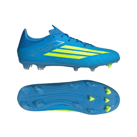 adidas F50 League FG/MG Firm Ground/Multi Ground Men's Soccer Cleats - Blue/Yellow/Aqua - Best Buy Soccer
