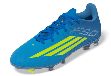 adidas F50 League FG/MG Firm Ground/Multi Ground Men's Soccer Cleats - Blue/Yellow/Aqua - Best Buy Soccer