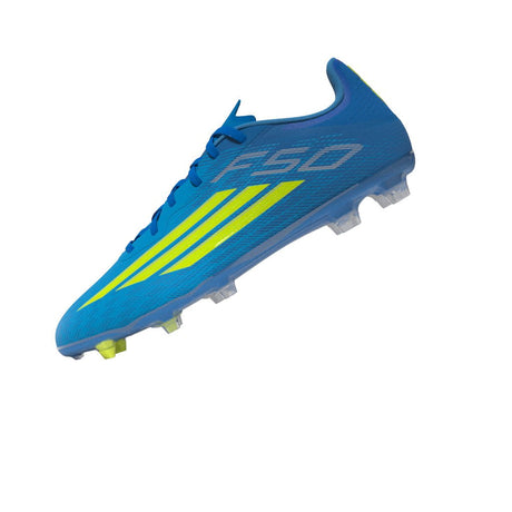 adidas F50 League FG/MG Firm Ground/Multi Ground Men's Soccer Cleats - Blue/Yellow/Aqua - Best Buy Soccer