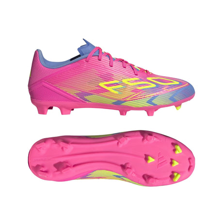 adidas F50 League FG/MG Firm/Multi - Ground Boots Pink - Best Buy Soccer