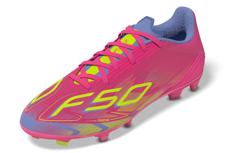 adidas F50 League FG/MG Firm/Multi - Ground Boots Pink - Best Buy Soccer