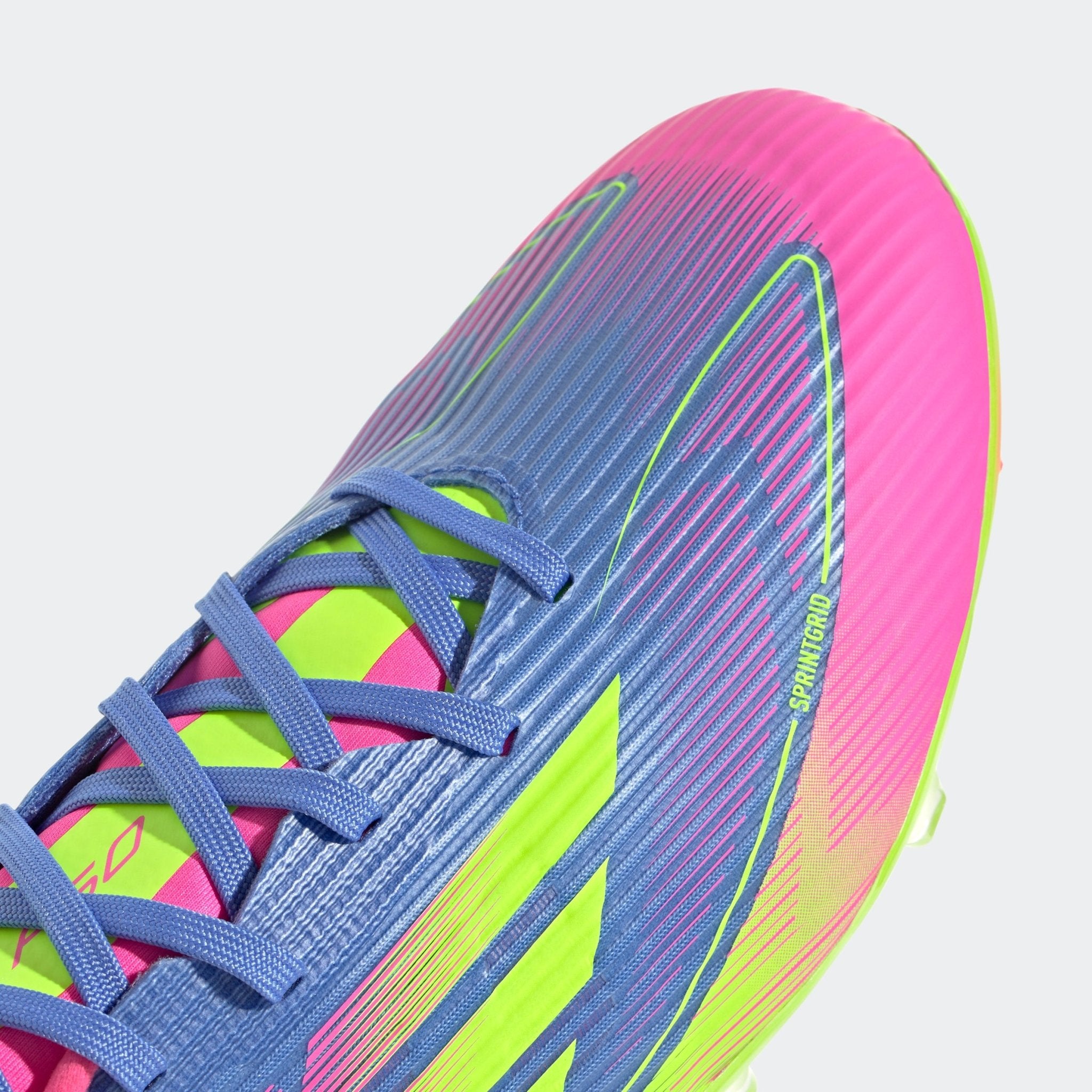 adidas F50 League Firm/Multi - Ground Boots Blue Fusion/Lucid Lemon/Lucid Pink - Best Buy Soccer