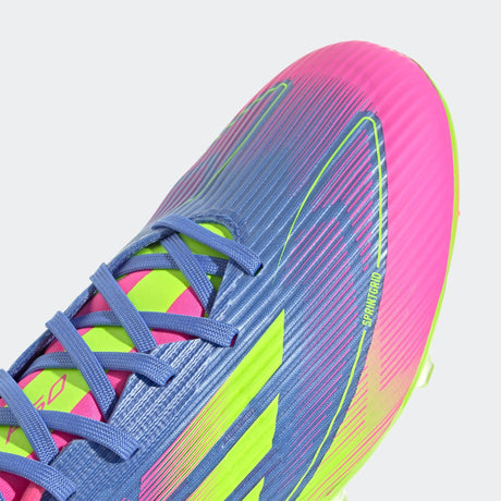 adidas F50 League Firm/Multi - Ground Boots Blue Fusion/Lucid Lemon/Lucid Pink - Best Buy Soccer