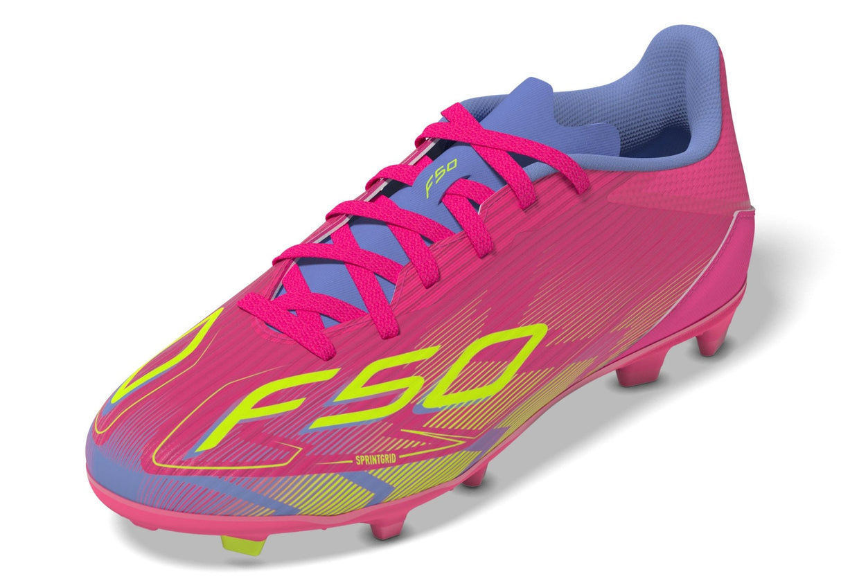 adidas F50 League Firm/Multi - Ground Boots Junior Pink - Best Buy Soccer