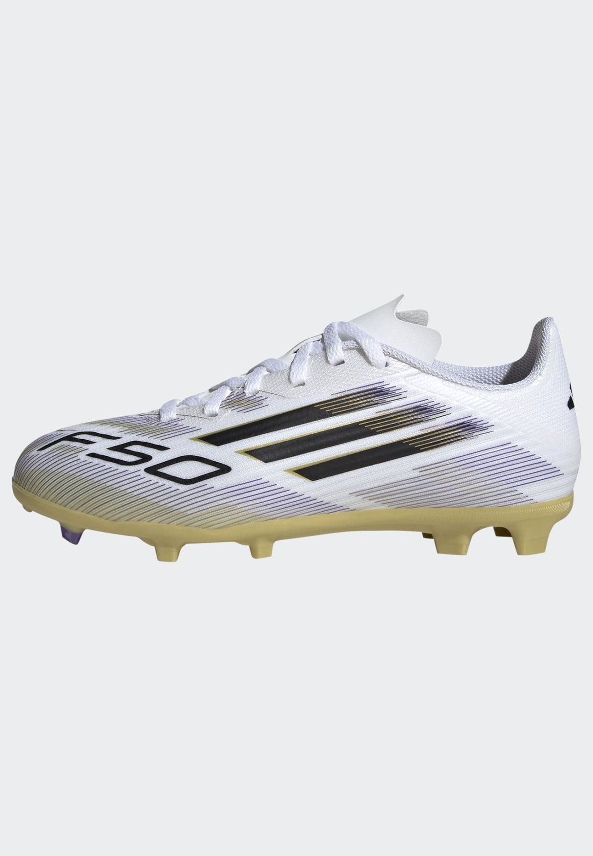 adidas F50 League Firm/Multi - Ground Boots Kids White/Black - Best Buy Soccer