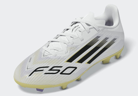adidas F50 League Firm/Multi - Ground Boots Kids White/Black - Best Buy Soccer