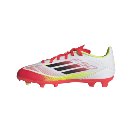 adidas F50 League Firm/Multi - Ground Boots Kids White/Black - Best Buy Soccer