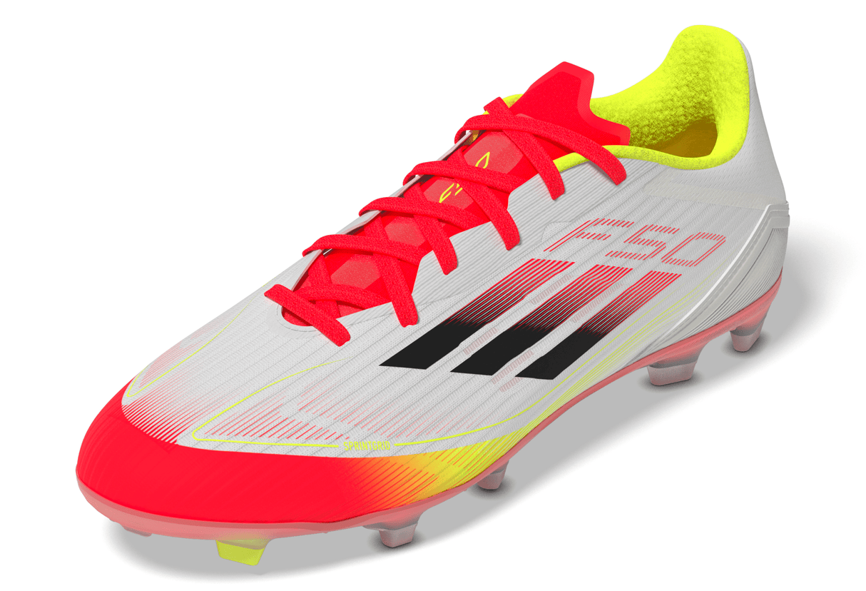 adidas F50 League Firm/Multi - Ground Boots White/Black - Best Buy Soccer