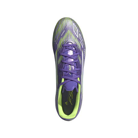 adidas F50 League Firm/Multi - Ground Soccer Cleats - Purple/White/Lemon - Best Buy Soccer