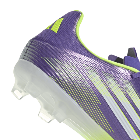 adidas F50 League Firm/Multi - Ground Soccer Cleats - Purple/White/Lemon - Best Buy Soccer