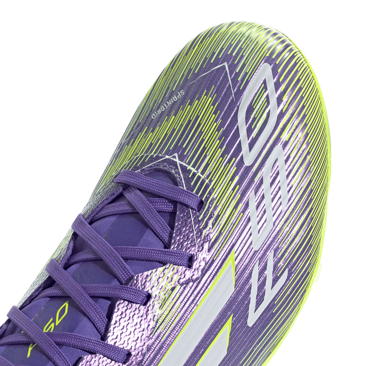 adidas F50 League Firm/Multi - Ground Soccer Cleats - Purple/White/Lemon - Best Buy Soccer