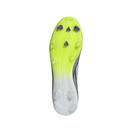 adidas F50 League Firm/Multi - Ground Soccer Cleats - Purple/White/Lemon - Best Buy Soccer