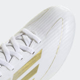 adidas F50 League Firm/Multi-Ground Youth Soccer Cleats - White/Gold Metallic/White - Best Buy Soccer