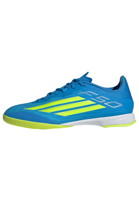adidas F50 League IN Indoor Men's Soccer Shoes - Blue/Yellow/Aqua - Best Buy Soccer