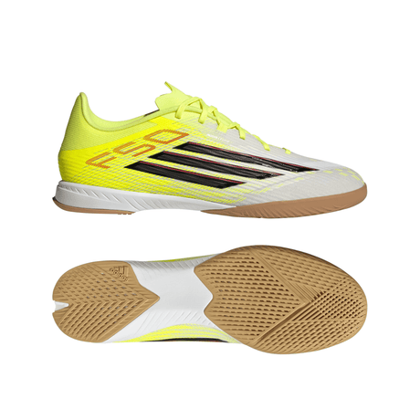 adidas F50 League IN Indoor Men´s Soccer Shoes - Yellow/Black/Red - Best Buy Soccer