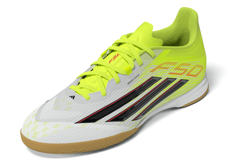 adidas F50 League IN Indoor Men´s Soccer Shoes - Yellow/Black/Red - Best Buy Soccer