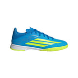 adidas F50 League IN Indoor Youth Soccer Shoes - Blue/Yellow/Aqua - Best Buy Soccer