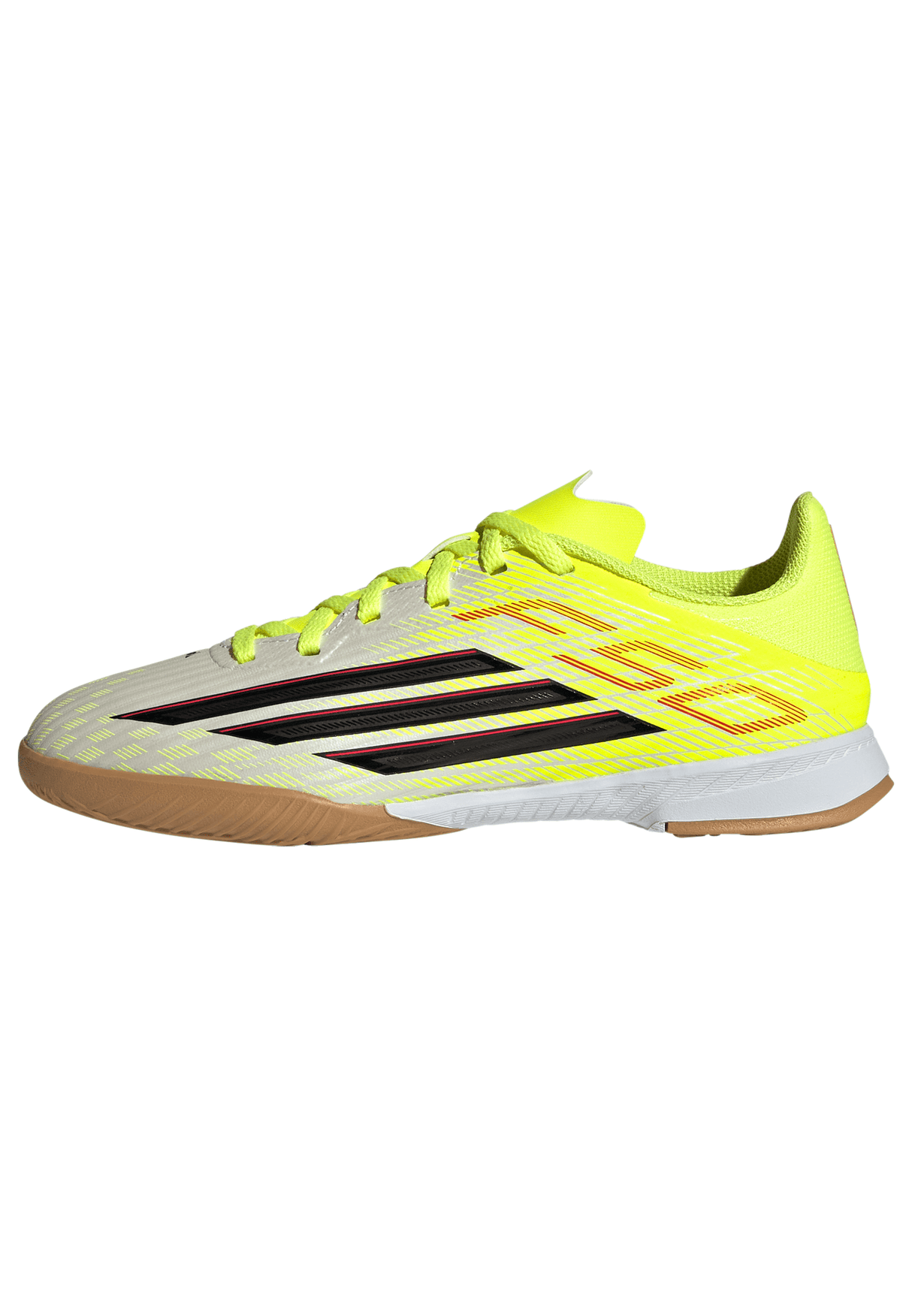 adidas F50 League IN Indoor Youth Soccer Shoes - Yellow/Black/Red - Best Buy Soccer