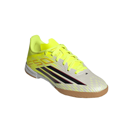adidas F50 League IN Indoor Youth Soccer Shoes - Yellow/Black/Red - Best Buy Soccer