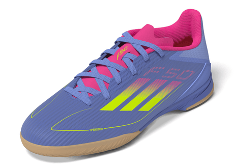 adidas F50 League Indoor Boots Junior Blue - Best Buy Soccer