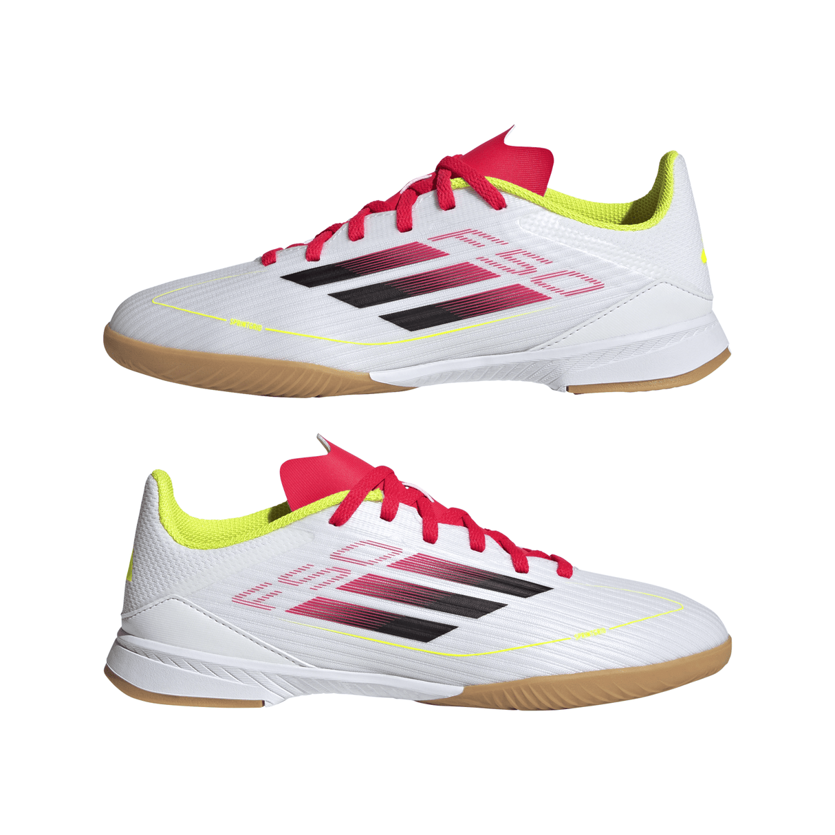 adidas F50 League Indoor Boots Kids White/Black - Best Buy Soccer