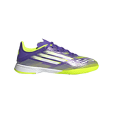 adidas F50 League Indoor Soccer Shoes Kids - Purple/White/Lemon - Best Buy Soccer