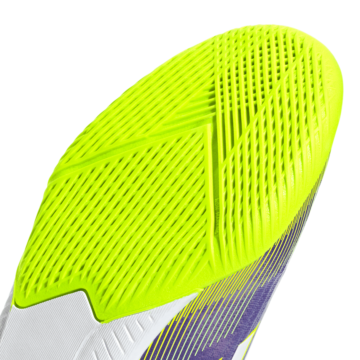 adidas F50 League Indoor Soccer Shoes Kids - Purple/White/Lemon - Best Buy Soccer