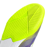 adidas F50 League Indoor Soccer Shoes Kids - Purple/White/Lemon - Best Buy Soccer