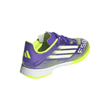 adidas F50 League Indoor Soccer Shoes Kids - Purple/White/Lemon - Best Buy Soccer