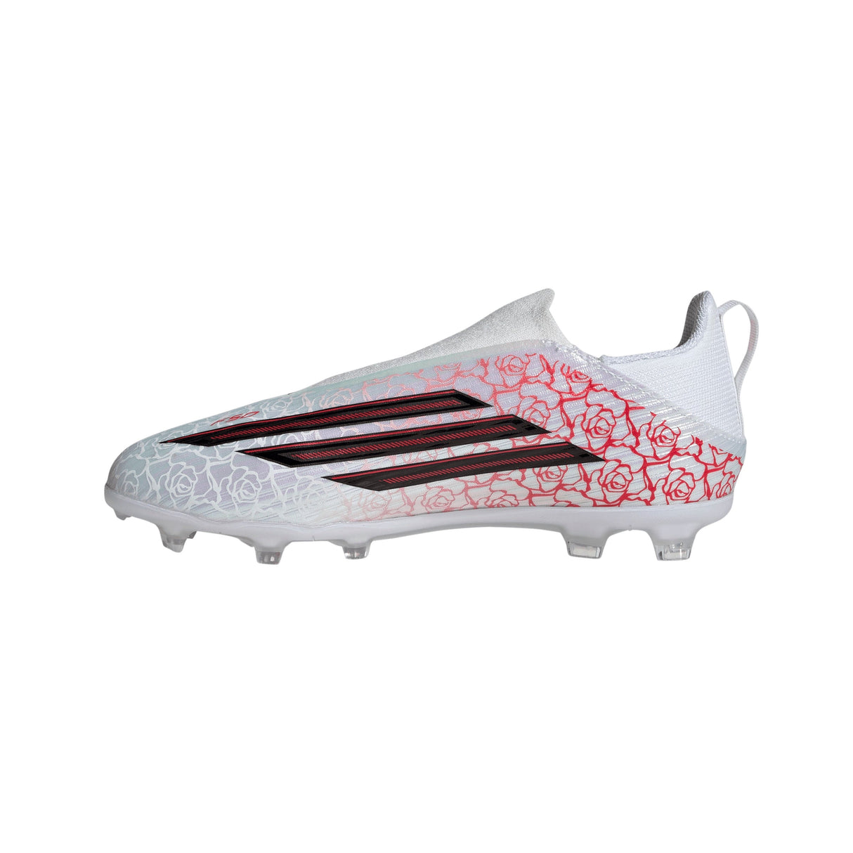 adidas F50 League Laceless FG Firm Ground Youth Soccer Cleats - White/Black/Red - Best Buy Soccer