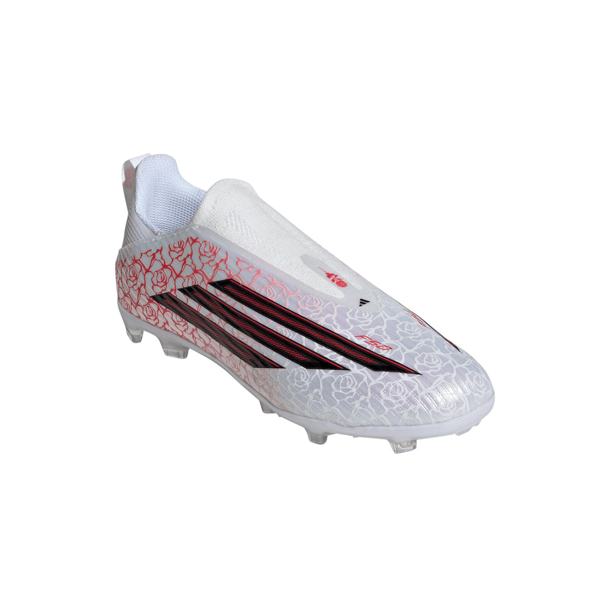 adidas F50 League Laceless FG Firm Ground Youth Soccer Cleats - White/Black/Red - Best Buy Soccer
