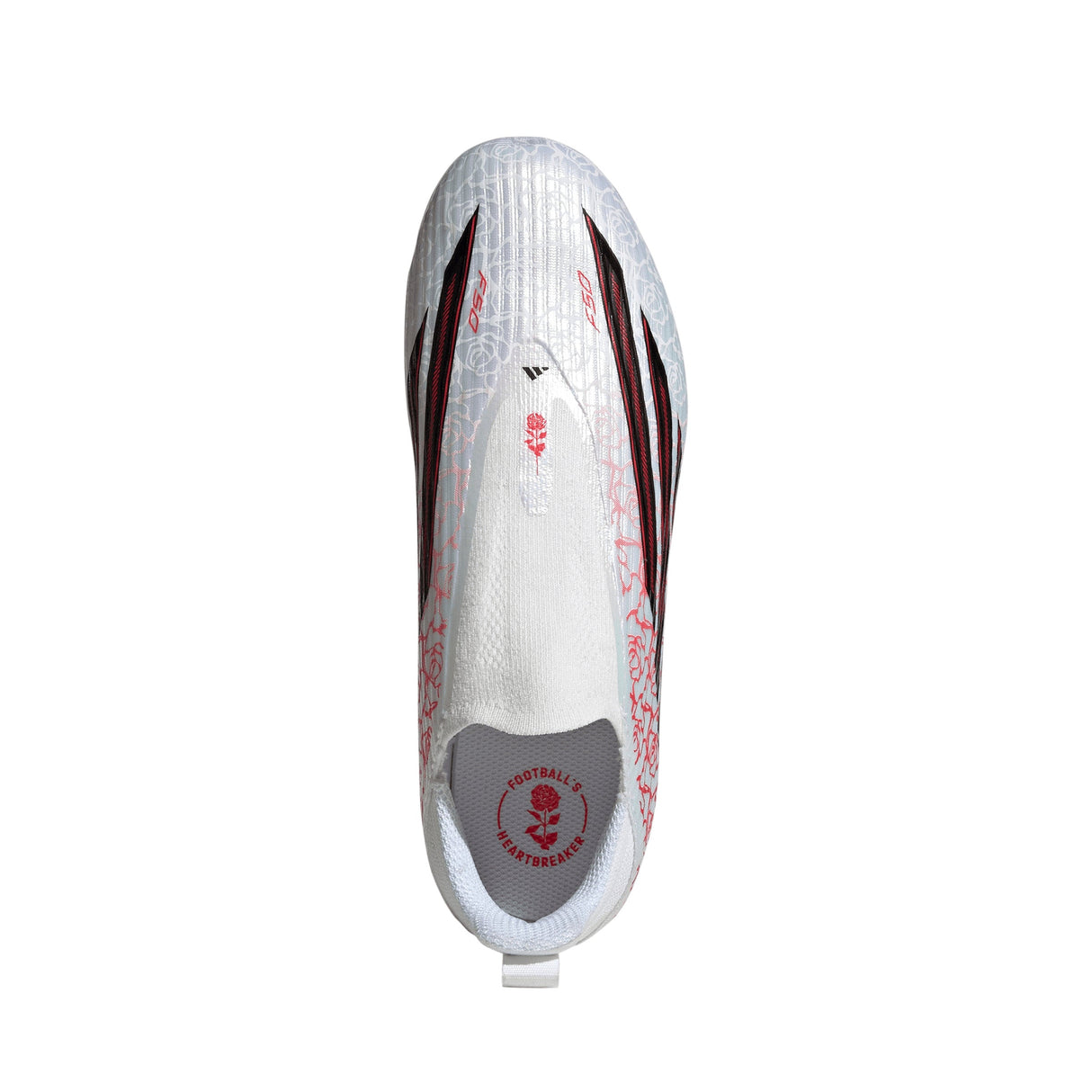 adidas F50 League Laceless FG Firm Ground Youth Soccer Cleats - White/Black/Red - Best Buy Soccer