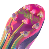 adidas F50 LEAGUE Laceless FG Men's Soccer Cleats - Purple/White/Lemon - Best Buy Soccer
