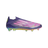 adidas F50 LEAGUE Laceless FG Men's Soccer Cleats - Purple/White/Lemon - Best Buy Soccer
