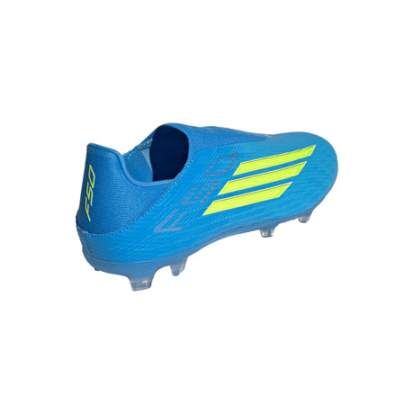 adidas F50 League Laceless FG/MG Firm Ground/Multi Ground Men's Soccer Cleats - Blue/Yellow/Aqua - Best Buy Soccer