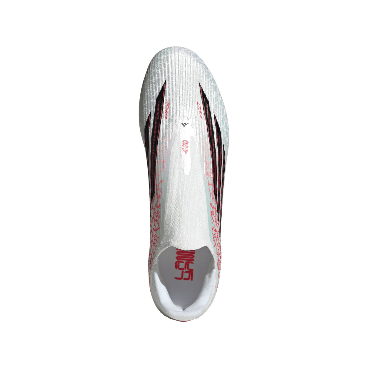 adidas F50 League Laceless FG/MG Firm Ground/Multi Ground Men's Soccer Cleats - White/Black/Red - Best Buy Soccer
