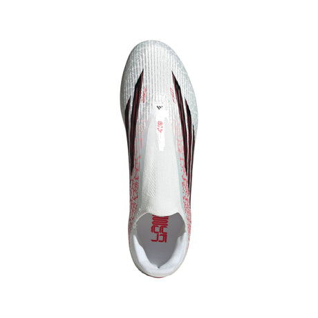 adidas F50 League Laceless FG/MG Firm Ground/Multi Ground Men's Soccer Cleats - White/Black/Red - Best Buy Soccer
